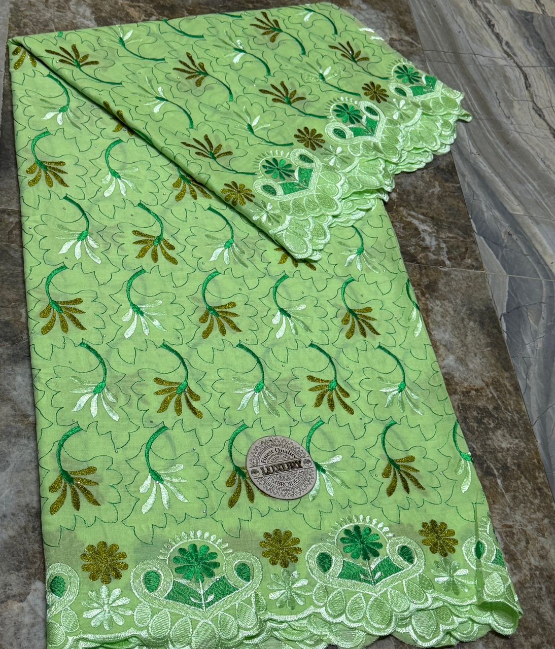Luxury Swiss lace view 9