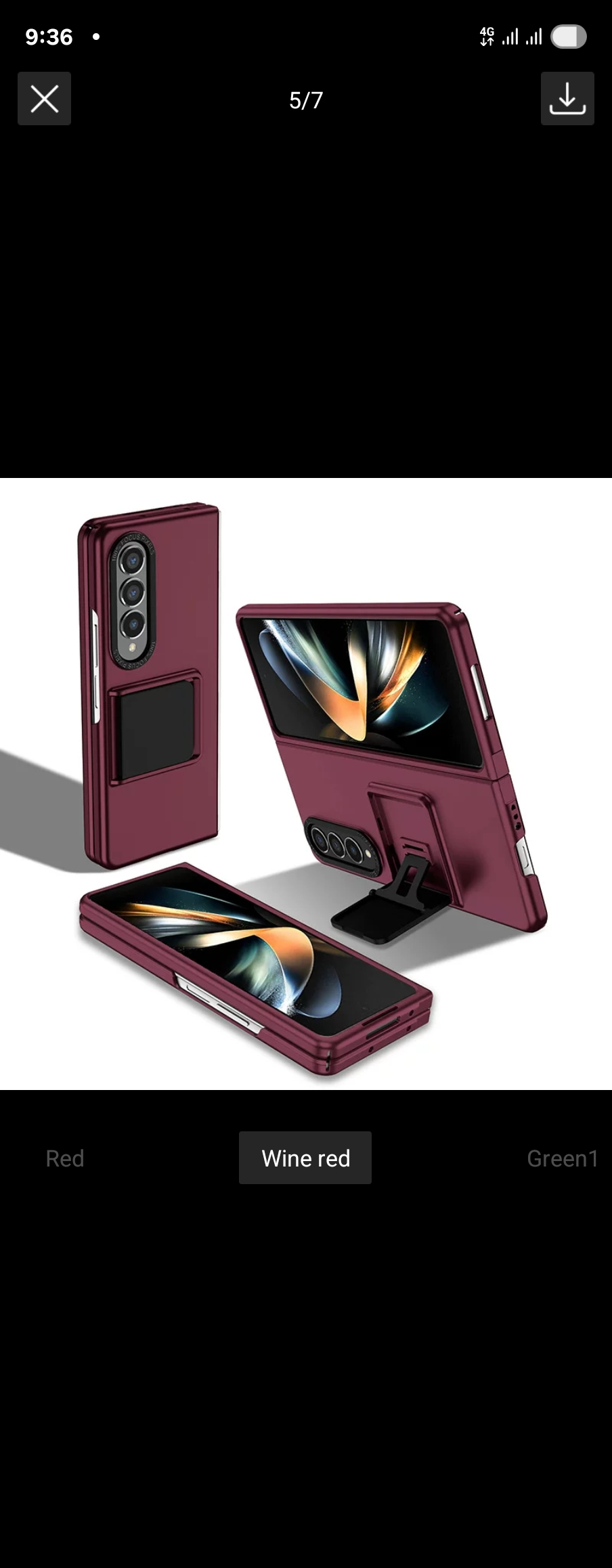 Samsung pold case view 2