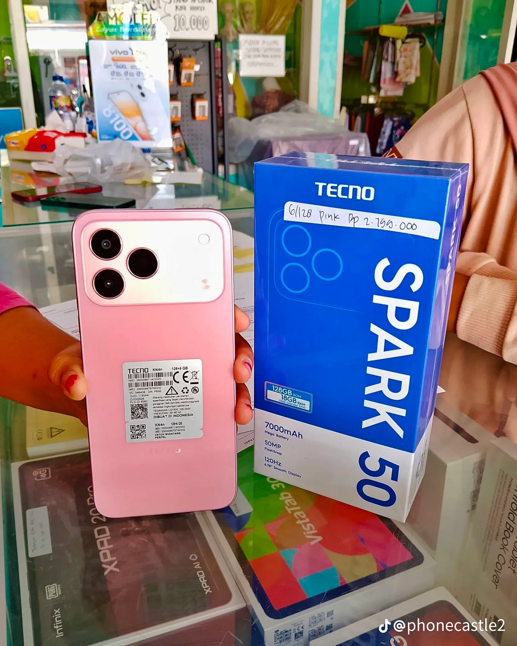 Tecno spark 50 view 4